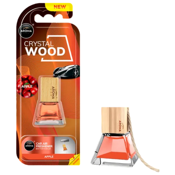 Ароматизатор для авто Aroma Car Crystal wood Яблоко/ на зеркале photo 1
