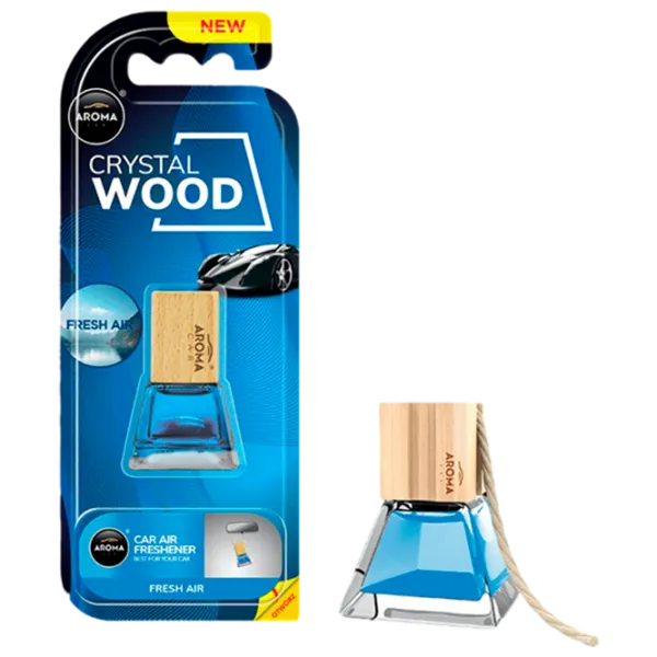 Ароматизатор для авто Aroma Car Crystal wood Свежий воздух/ на зеркале photo 1 Ароматизатор для авто Aroma Car Crystal wood Свежий воздух/ на зеркале photo 1