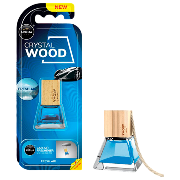 Ароматизатор для авто Aroma Car Crystal wood Свежий воздух/ на зеркале photo 1 Ароматизатор для авто Aroma Car Crystal wood Свежий воздух/ на зеркале photo 1