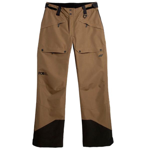 Pantaloni sportivi pentru bărbați 4F 4FAW23TFTRM345-81S S/ Brown photo 1