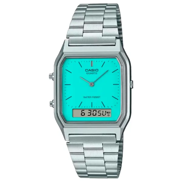 Ceas de mână unisex Casio AQ-230A-2A2 Cuarț/ 39 x 30 mm photo 1 Ceas de mână unisex Casio AQ-230A-2A2 Cuarț/ 39 x 30 mm photo 1