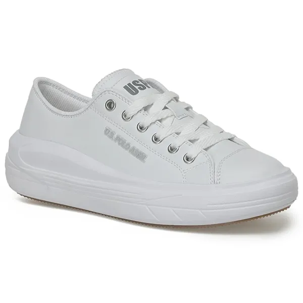 Adidași pentru femei U.S. Polo Assn. Cleme 3PR Primăvară/ White photo 1