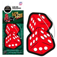 Ароматизатор для авто Aroma Car Cellulose Кости/ на зеркале