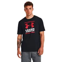 Tricou pentru bărbați Under Armour Shirt Gl Foundation 60% bumbac, 40% poliester/ Black