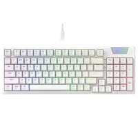 Tastatură Havit KB885L Fără fir + Cu fir/ White