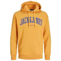 Толстовка для мужчин Jack & Jones JJEJOSH SWEAT HOOD NOO Прямой/ Желтый