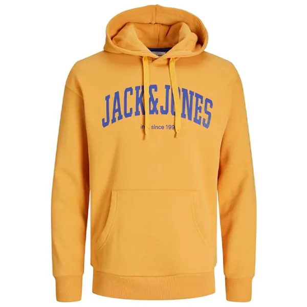 Hanorac pentru bărbați Jack & Jones JJEJOSH SWEAT HOOD NOO Drept/ Yellow photo 1