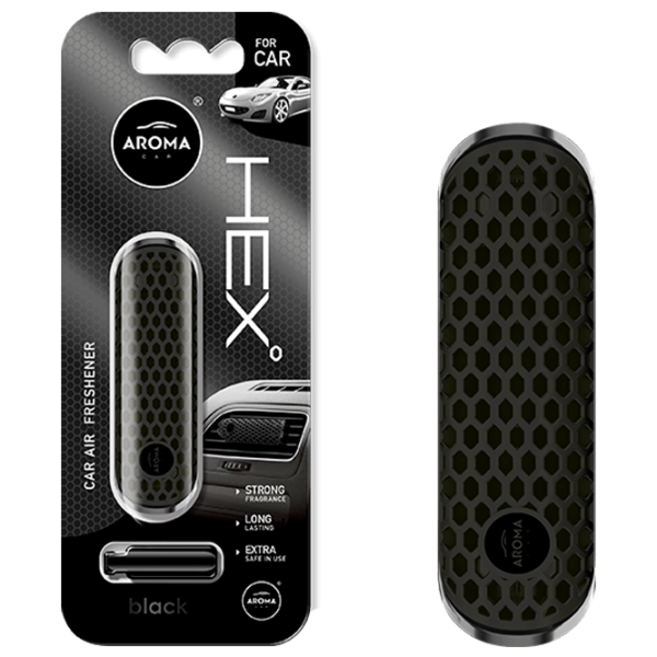 Ароматизатор для авто Aroma Car HEX Black/ на решетке вентиляции photo 1 Ароматизатор для авто Aroma Car HEX Black/ на решетке вентиляции photo 1
