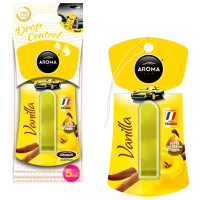 Aromatizator auto Aroma Car Drop Control Vanilla/ 5 ml/ pe oglindă