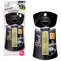 Aromatizator auto Aroma Car Drop Control Black/ 5 ml/ pe oglindă