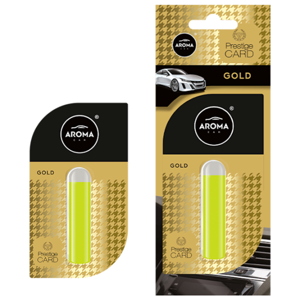 Ароматизатор для авто Aroma Car Prestige Drop Control Gold/ 5 мл/ на зеркале photo 1 Ароматизатор для авто Aroma Car Prestige Drop Control Gold/ 5 мл/ на зеркале photo 1