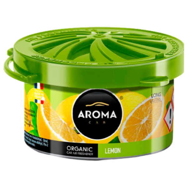 Ароматизатор для авто Aroma Car Organic Лимон/ в подстаканник, под сиденье photo 1 Ароматизатор для авто Aroma Car Organic Лимон/ в подстаканник, под сиденье photo 1