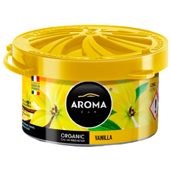 Ароматизатор для авто Aroma Car Organic Ваниль/ в подстаканник, под сиденье photo 1 Ароматизатор для авто Aroma Car Organic Ваниль/ в подстаканник, под сиденье photo 1