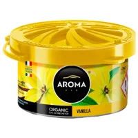 Aromatizator auto Aroma Car Organic Vanilla/ în suportul pentru pahare, sub scaun