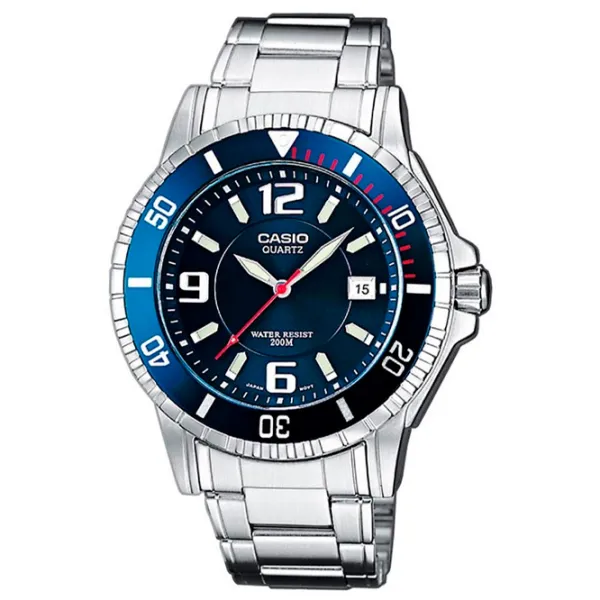 Ceas de mână pentru bărbați Casio MTD-1053D-2A Cuarț/ 43 mm photo 1 Ceas de mână pentru bărbați Casio MTD-1053D-2A Cuarț/ 43 mm photo 1