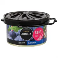 Aromatizator auto Aroma Car Organic Black grape/ în suportul pentru pahare, sub scaun