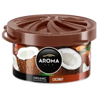 Ароматизатор для авто Aroma Car Organic Coconut/ в подстаканник, под сиденье