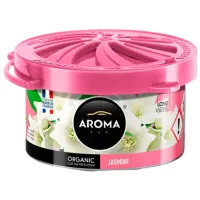 Aromatizator auto Aroma Car Organic Iasomie/ în suportul pentru pahare, sub scaun