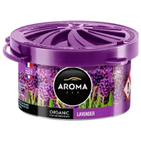 Aromatizator auto Aroma Car Organic Lavender/ în suportul pentru pahare, sub scaun