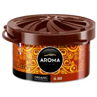 Aromatizator auto Aroma Car Organic Al Oud/ în suportul pentru pahare, sub scaun