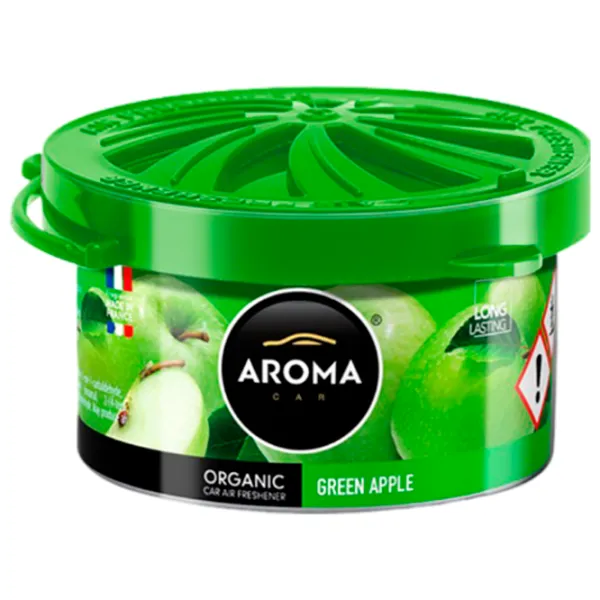 Aromatizator auto Aroma Car Organic Apple/ în suportul pentru pahare, sub scaun photo 1 Aromatizator auto Aroma Car Organic Apple/ în suportul pentru pahare, sub scaun photo 1