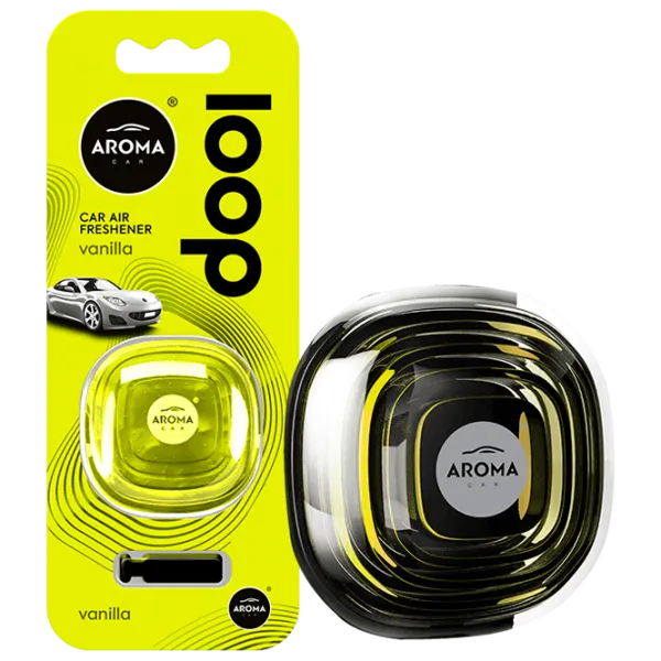 Ароматизатор для авто Aroma Car Loop Ваниль/ на решетке вентиляции photo 1 Ароматизатор для авто Aroma Car Loop Ваниль/ на решетке вентиляции photo 1