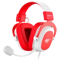 Căști Havit H2002D White Red Cu fir/ Gaming