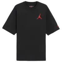 Tricou pentru bărbați Jordan Flt Ess Hldy Crew 100% bumbac/ Black