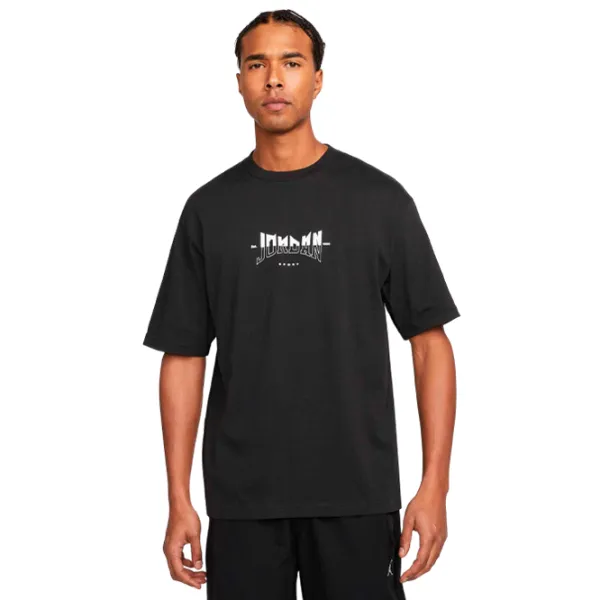 Tricou pentru bărbați Jordan Sprt Gfx Ss Crew 100% bumbac/ Black photo 1 Tricou pentru bărbați Jordan Sprt Gfx Ss Crew 100% bumbac/ Black photo 1