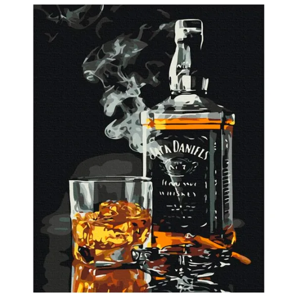 Картина по номерам BrushMe Набор настоящего мужчины BS5001FC 50 x 40 см/ Вертикальная photo 1