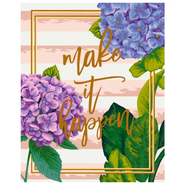 Картина по номерам BrushMe Сделай это! BS52532FC 50 x 40 см/ Вертикальная photo 1