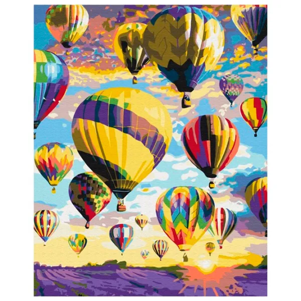 Картина по номерам BrushMe Мечты в небе BS28734 50 x 40 см/ Вертикальная photo 1 Картина по номерам BrushMe Мечты в небе BS28734 50 x 40 см/ Вертикальная photo 1