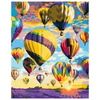 Картина по номерам BrushMe Мечты в небе BS28734 50 x 40 см/ Вертикальная