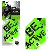 Ароматизатор для авто Aroma Car Be active Зеленая долина/ на зеркале