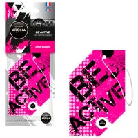 Aromatizator auto Aroma Car Be active Pink splash/ pe oglindă