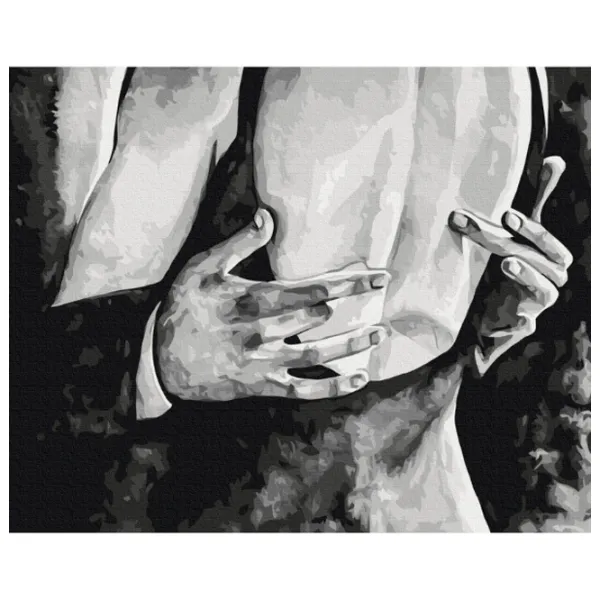 Картина по номерам BrushMe Язык тела 5 BS53859 50 x 40 см/ Горизонтальная photo 1