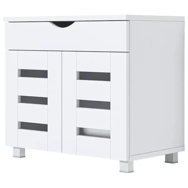 Обувной шкаф Fabrik Home Модуль №12 55см x 60см x 35.5см/ Белый ясень/ Белый ясень photo 1