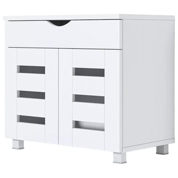 Обувной шкаф Fabrik Home Модуль №12 55см x 60см x 35.5см/ Белый ясень/ Белый ясень photo 1