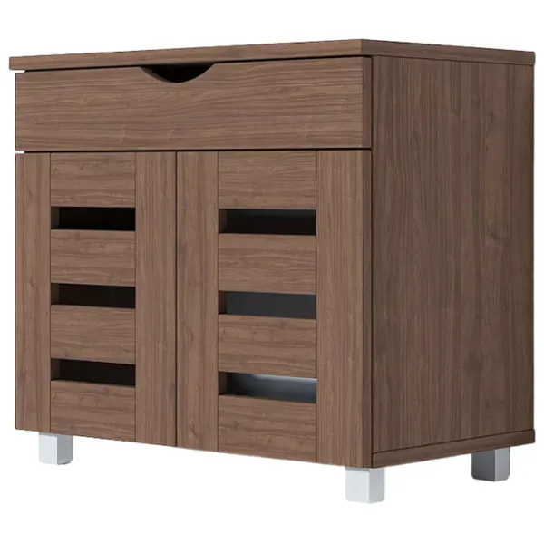 Dulap pentru încălțăminte Fabrik Home Modul №12 55 x 60 x 35.5/ Nuc pietros/ Nuc pietros photo 1