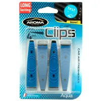 Ароматизатор для авто Aroma Car Clips Аква/ на решетке вентиляции