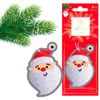 Aromatizator auto Aroma Car Christmas Cellulose Santa Claus/ pe oglindă