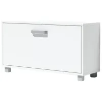 Обувной шкаф Fabrik Home Модуль №9 49.7см x 90см x 28.5см/ Белый ясень/ Белый ясень