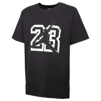 Tricou pentru bărbați Jordan Flt Ess Jm Ss Crew 100% bumbac/ Black