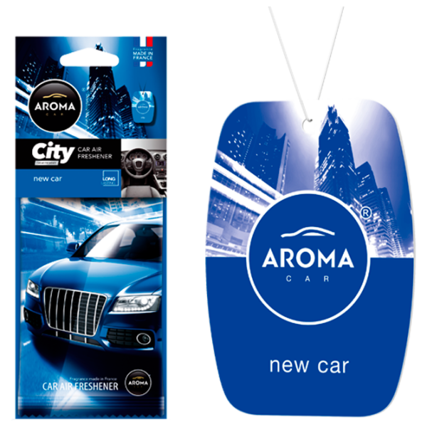 Aromatizator auto Aroma Car City New Car/ pe oglindă photo 1