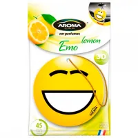Aromatizator auto Aroma Car Emo 3D Lemon/ pe oglindă