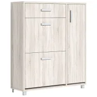 Обувной шкаф Fabrik Home Модуль №05 105.7см x 90см x 28.5см/ Дуб сонома/ Дуб Сонома