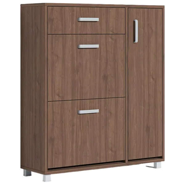 Обувной шкаф Fabrik Home Модуль №05 105.7см x 90см x 28.5см/ Орех каменный/ Орех каменный photo 1 Обувной шкаф Fabrik Home Модуль №05 105.7см x 90см x 28.5см/ Орех каменный/ Орех каменный photo 1