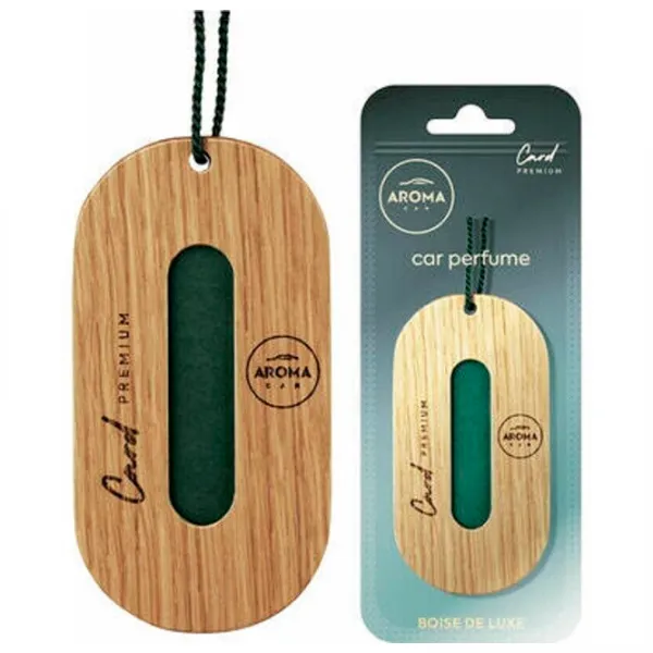 Ароматизатор для авто Aroma Car Premium Wood Бойсе де люкс/ на зеркале photo 1