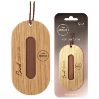 Ароматизатор для авто Aroma Car Premium Wood Мухалат/ на зеркале