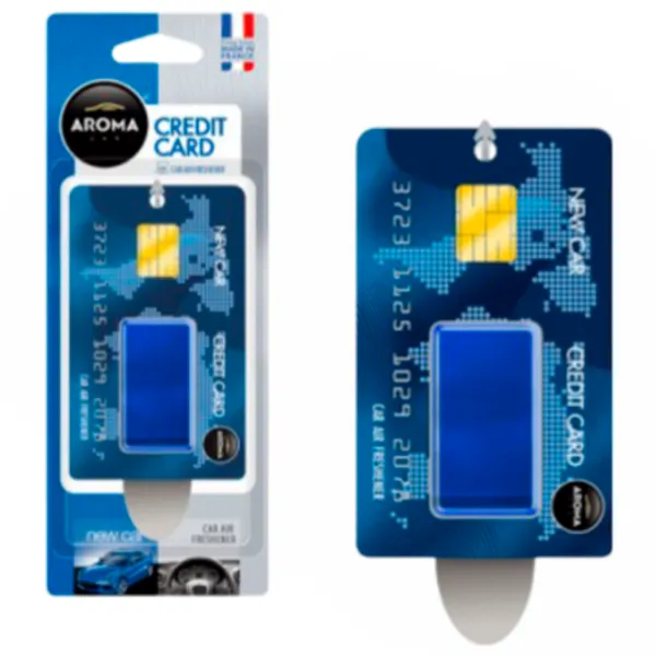 Ароматизатор для авто Aroma Car Credit card Новая машина/ на зеркале photo 1